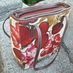 Vintage Sequin Beaded Tote Bag Purse Beach Bags